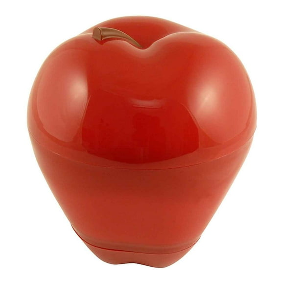 Hutzler Apple & Dip To-Go Lunch Snack Storage Container - Red