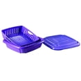 thumbnail image 1 of Hutzler 3-in-1 Bitty Box Berry Keeper, Berry Colander & Saver Container, 9oz / 1 Cup Capacity - Purple, 1 of 4