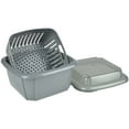 thumbnail image 1 of Hutzler 3-in-1 Berry Keeper Colander and Container, Keeps Berries Fresh Longer, 2 Pints, Gray, 1 of 5