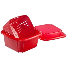 Hutzler Box Berry Keeper, 2-Pint, Red