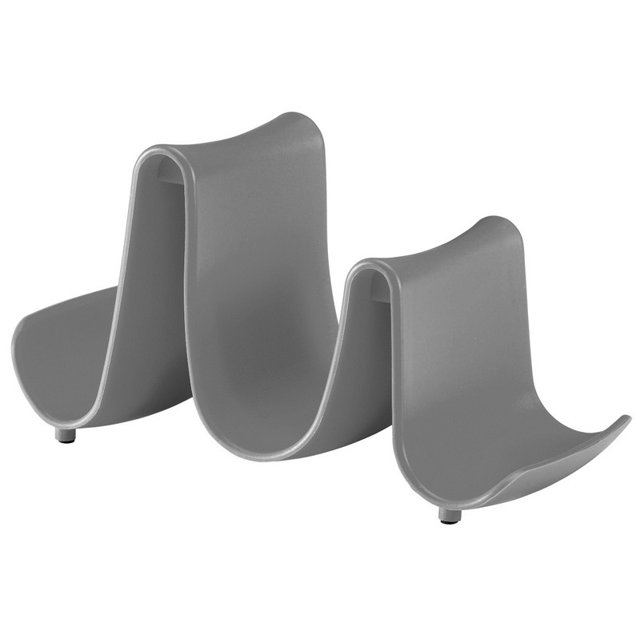 Hutzler Compact Pot Lid Stand, Gray