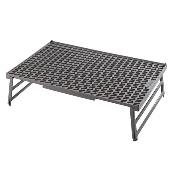 Hutzler Coolwave Stackable Cooling Rack, 15 x 10 Inches, Collapsible Baking Rack, BPA Free, Gray