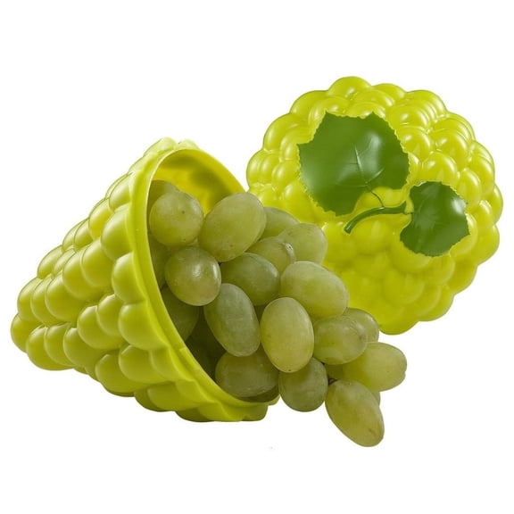 Hutzler Grapes To-Go Lunch Snack Storage Container - Green