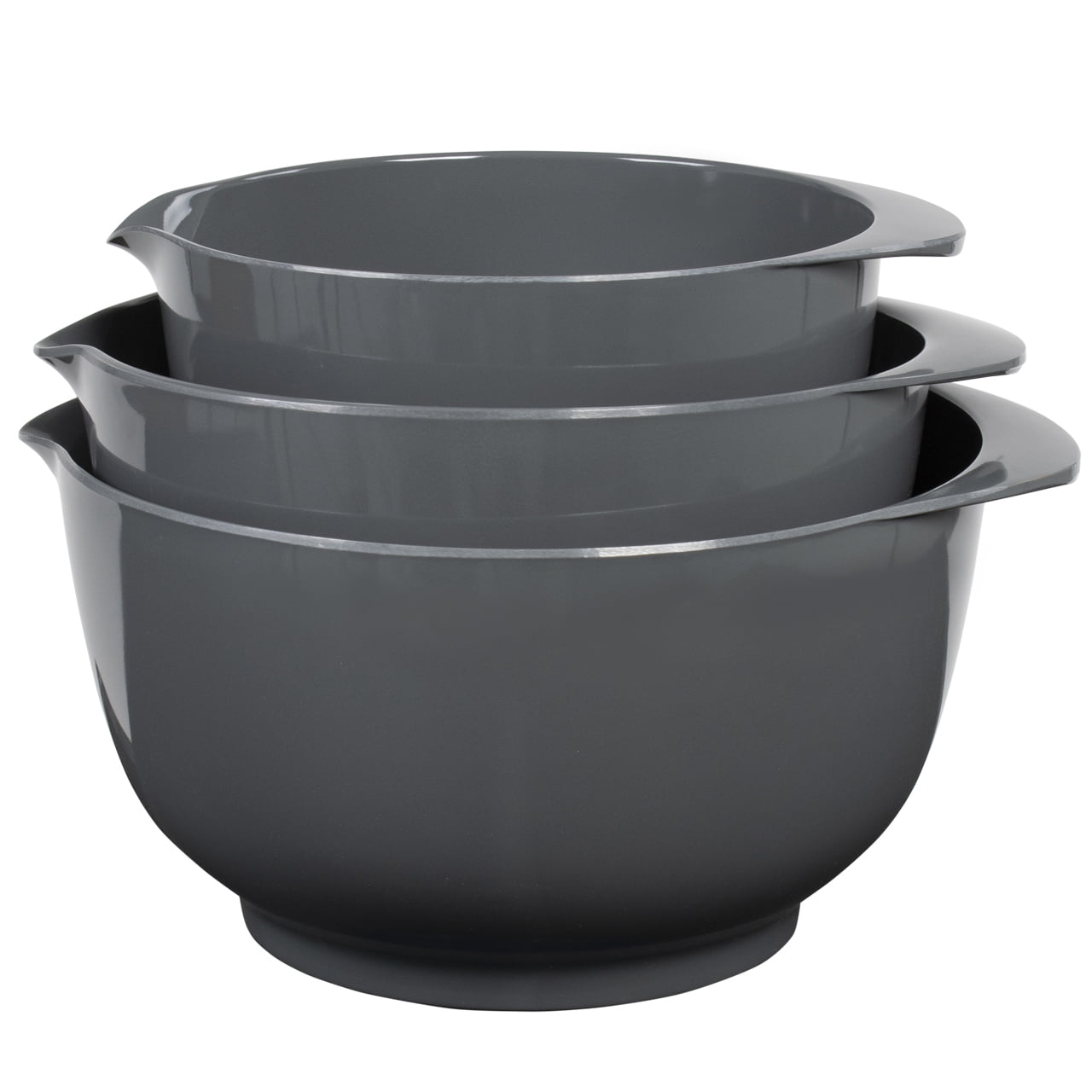 Zulay Kitchen 3-Piece Plastic Mixing Bowl Set, 3 - Kroger