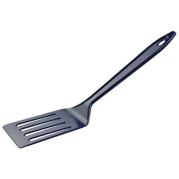 Hutzler LOPOL Reinforced Nylon Slotted Spatula Turner - Blue