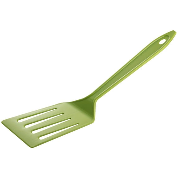 Hutzler LOPOL Reinforced Nylon Slotted Spatula Turner - Green