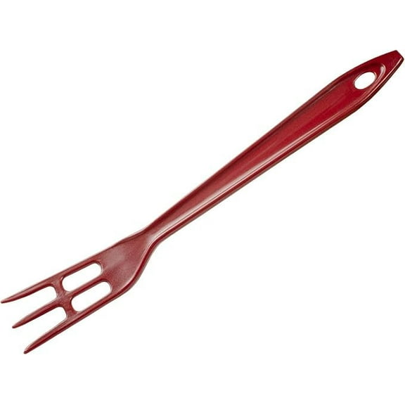 Hutzler LOPOL Reinforced Nylon Waffle Fork - Red