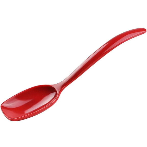 Hutzler 6 Piece Melamine Mini 7.5 Inch Cooking Utensil Set - Red
