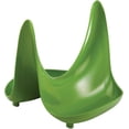 thumbnail image 1 of Hutzler Pot Lid Stand & Spoon Rest, Keeps Your Kitchen Countertop Clean - Holds 2 Pot Lids or 1 Pot Lid and Utensil - Green, 1 of 2