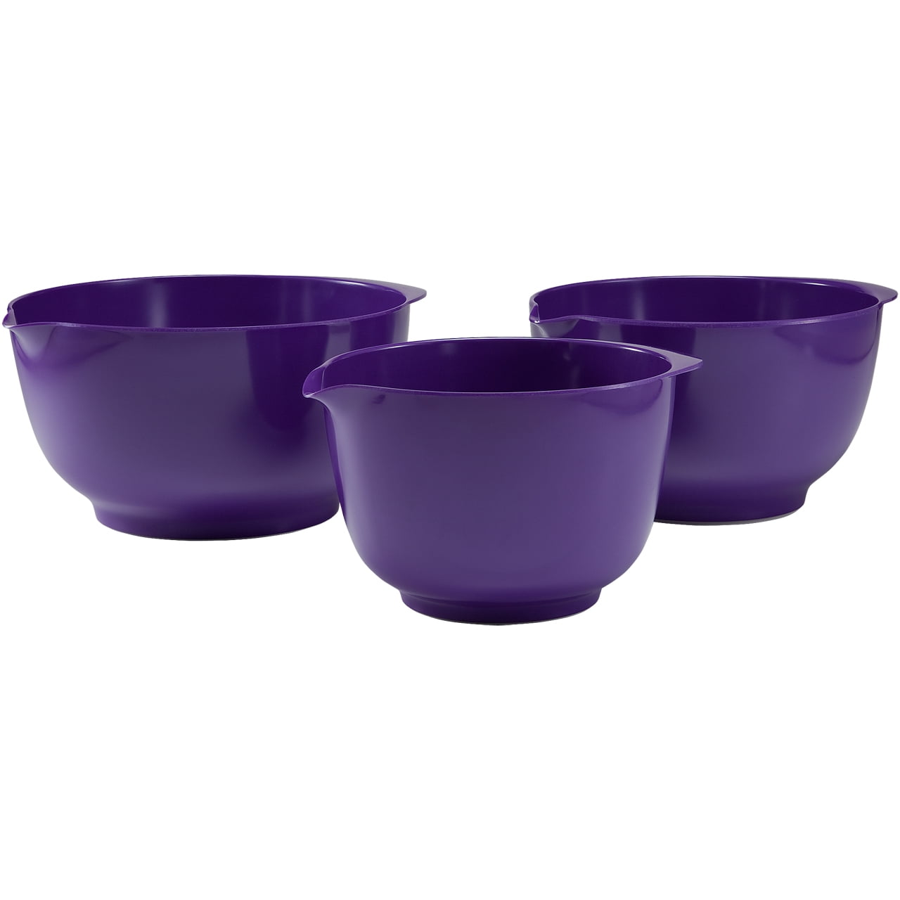 Hutzler Purple Melamine Mini Utensils Set (Set of 6)