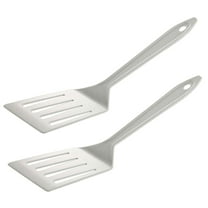 Hutzler Set of 2 LOPOL Reinforced Nylon Slotted Spatula Turners - White