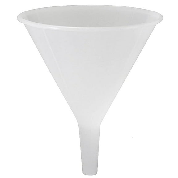 Hutzler Stackable Durable Food-Safe Plastic Funnels - Made In USA - 16 oz