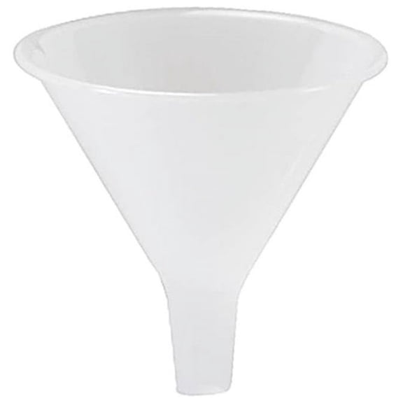 Hutzler Stackable Durable Food-Safe Plastic Funnels - Made In USA - 2 oz