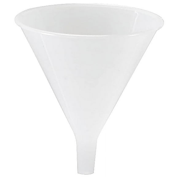 Hutzler Stackable Durable Food-Safe Plastic Funnels - Made In USA - 4 oz