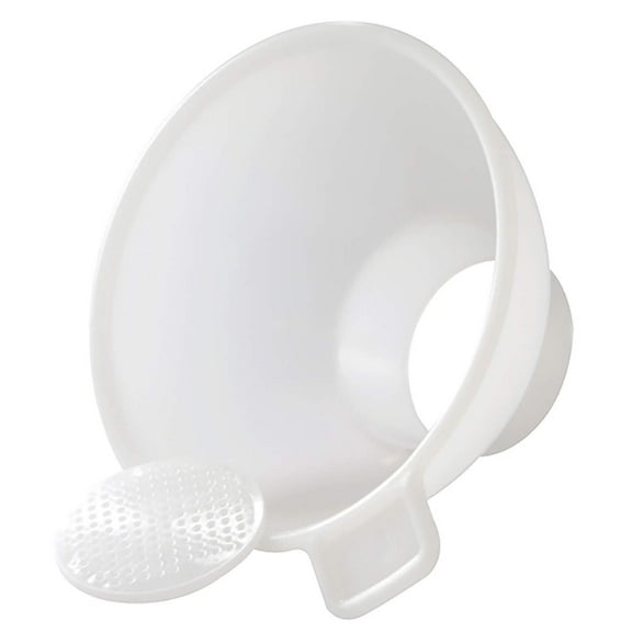 Hutzler Wide-Mouth Canning Funnel with Removable Straining Screen