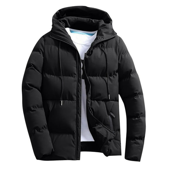 Huuilaibazoo Men's Puffer jacket Waterproof Winter coat Parka jacket Warm & Thicken Ski jackets Snowboard Coat