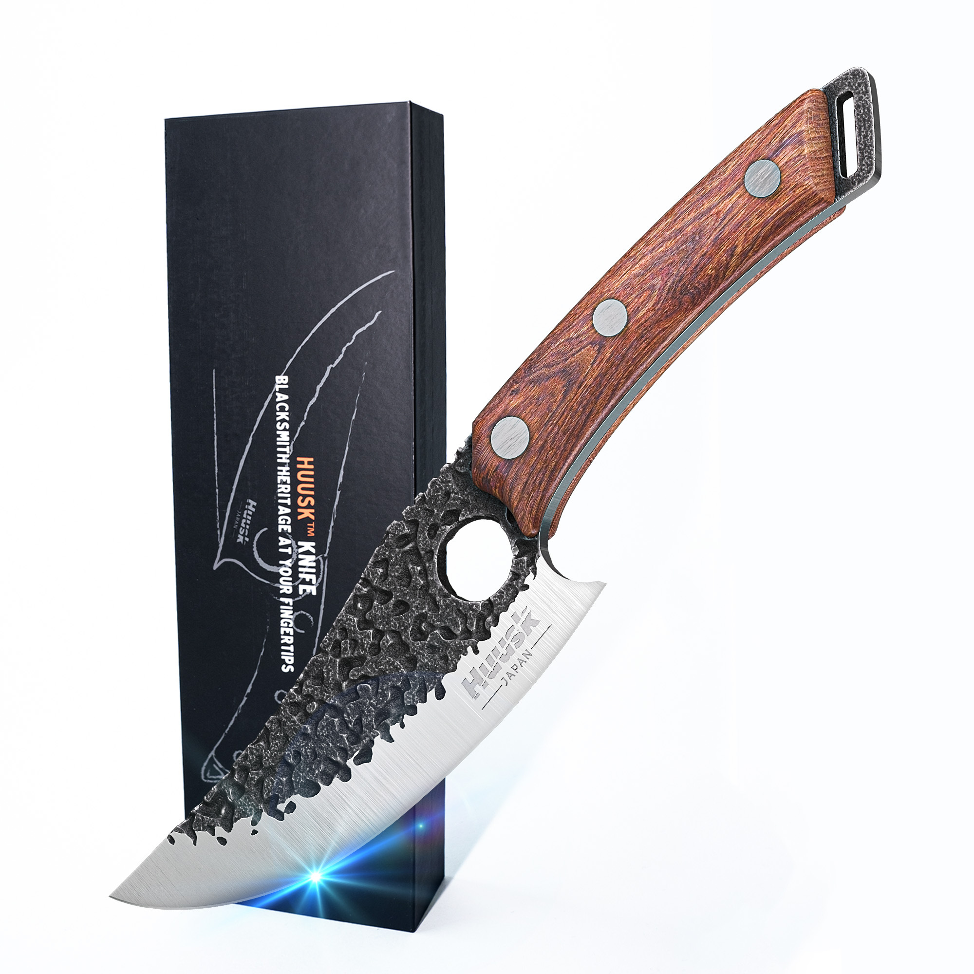 Ulu Knife Alaska Cutlery And Chopping Bowl Set Bundle With Ulu Knife