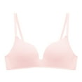 thumbnail image 1 of Huvoen Teen Bras for Girls Ages 12-14 Women's Bra Wire Underwear Bra Everyday Small Cup Underwear Pinks m, 1 of 9