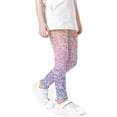 thumbnail image 1 of Huvoen Trendy Girls' Leggings Girls Printed Pants High Waist Stretchy Soft Tights Kids Summer Leggings For School Wearing Purple 4-5 Years, 1 of 4