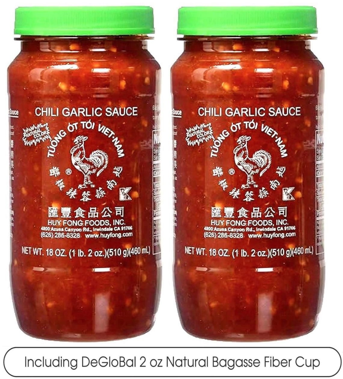 Huy Fong Chili Garlic Sauce, 18-Ounce (Pack of 3)