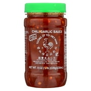 Huy Fong Chili Garlic Sauce, Low Sodium, 8 Oz (Pack of 2)