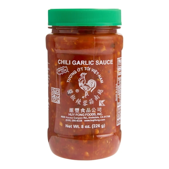 Huy Fong Chili Garlic Sauce 8 oz. 2 each Pack of 3