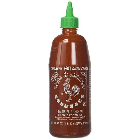 Sriracha Hot Chili Sauce, 28oz (793g) Bottle