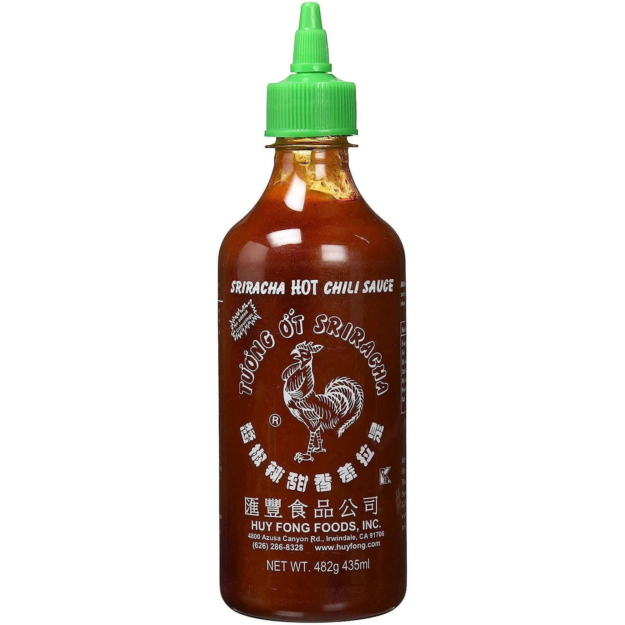 Huy Fong Foods Sriracha Hot Chili Sauce Medium 17 oz (Pack of 6)
