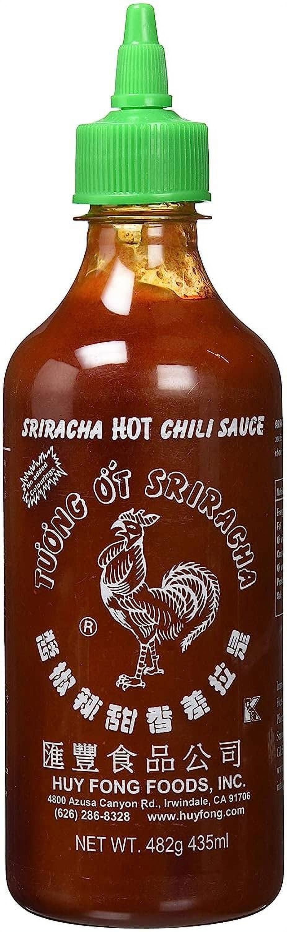Huy Fong Foods Sriracha Hot Chili Sauce, Medium (17 oz.)