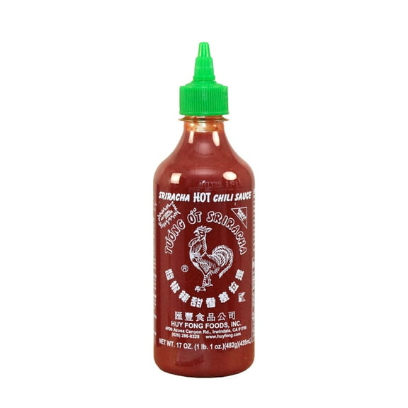 Huy Fong Foods Sriracha Hot Sauce 17 oz (Pack of 12)