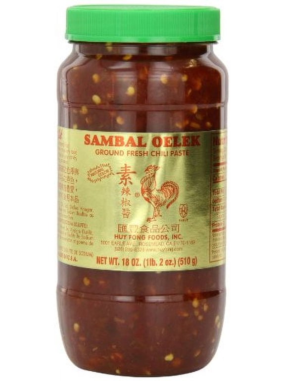 Huy Fong, Sambal Oelek Chili Paste, 18 Oz