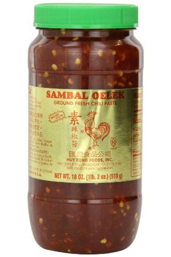Huy Fong, Sambal Oelek Chili Paste, 18 Oz