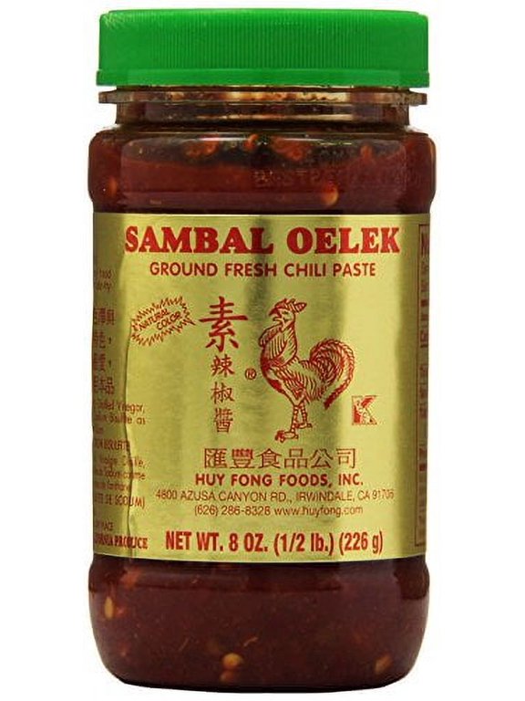 Huy Fong Sambal Oelek Chili Paste, 8 oz