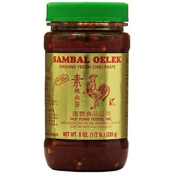 Huy Fong Sambal Oelek Chili Paste, 8 oz