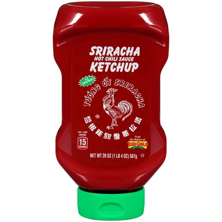Huy Fong Sriracha Hot Chili Sauce Ketchup, 20 oz Bottle