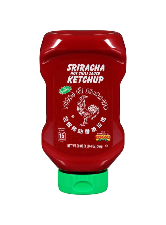 Huy Fong Sriracha Hot Chili Sauce Ketchup, 20 oz Bottle