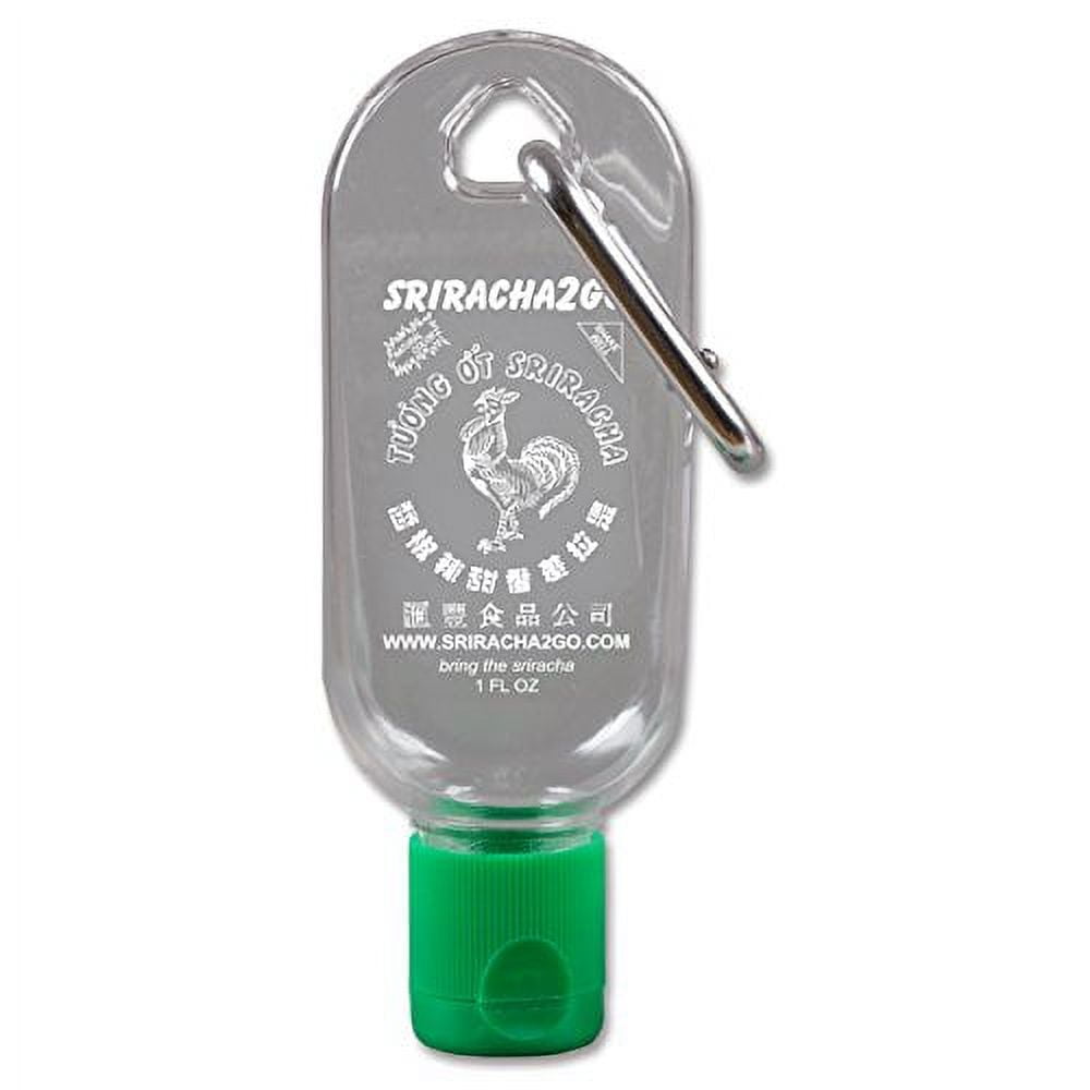 Huy Fong Sriracha Hot Sauce Mini Keychain Bottle 1oz 10-Pack (Empty)