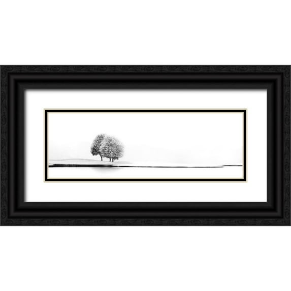 Huybrighs, Marc 24x11 Black Ornate Wood Framed with Double Matting Museum Art Print Titled - United #2