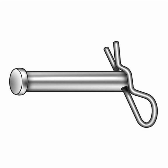 Standard Clevis Pin, 1/2 in Dia, 1-49/64 in Usable Lg, Stainless Steel, 1 PK WWGCLPS6BPS6018