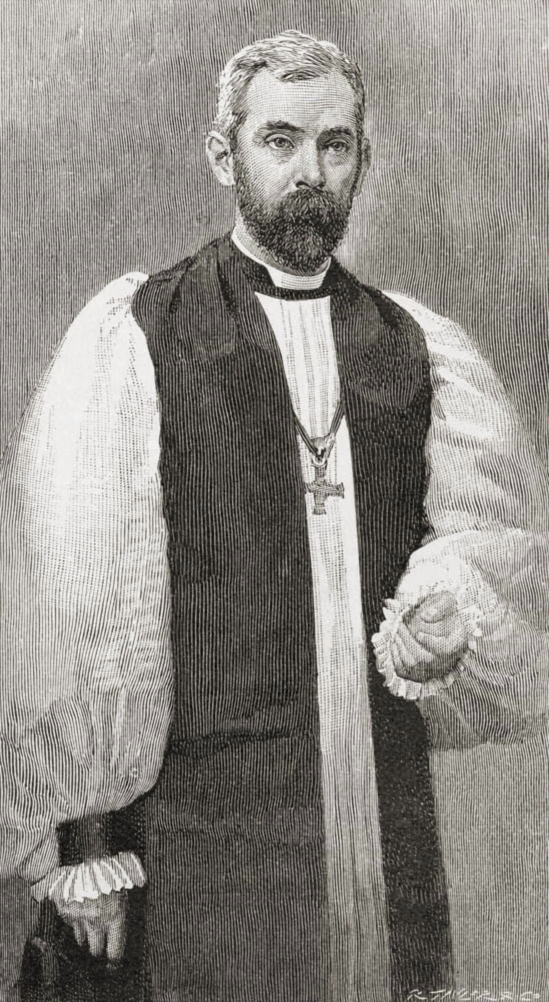 Huyshe Wolcott Yeatman-Biggs 1845 - 1922 Anglican Clergyman Suffragan Bishop Of Southwark Worcester And Coventry From The Strand Magazine Published 1897 Canvas Art - Ken Welsh Design Pics (22 x 40)