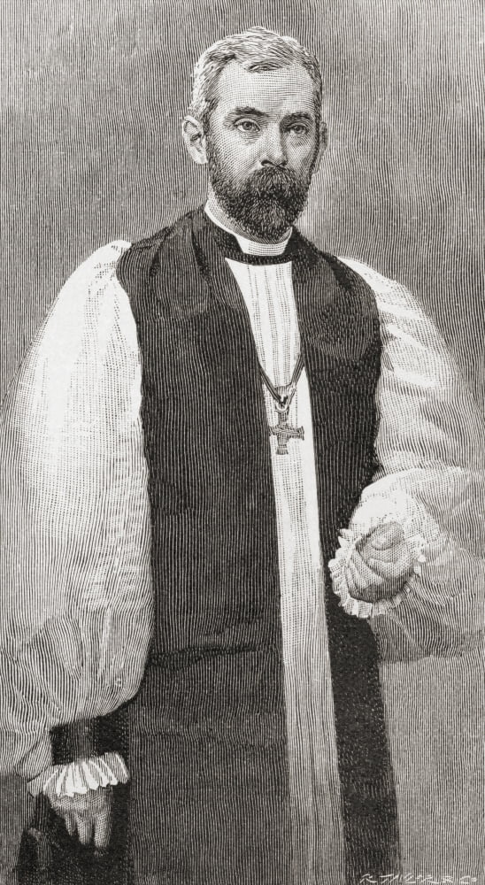 Huyshe Wolcott Yeatman-Biggs 1845 - 1922 Anglican Clergyman Suffragan Bishop Of Southwark Worcester And Coventry From The Strand Magazine Published 1897 Canvas Art - Ken Welsh  Design Pics (11 x 20)
