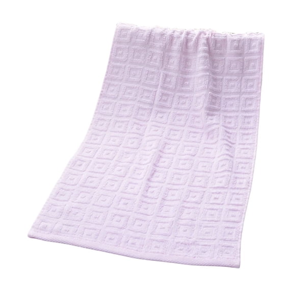 Huzdenx Cotton Hand Towel, Soft Highly Absorbent Reusable Household Towel, Durable Daily Towel for Bathroom Kitchen, Multiple Colors Available