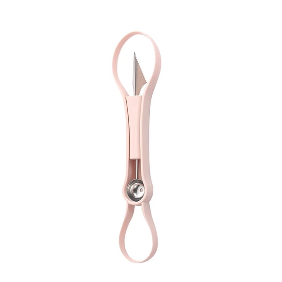 Huzdenx Multi-purpose Fruit Baller & Melon Scoop, Portable Fruit Cutter Digging Spoon for Watermelon Ice Cream Fruit Platter Making