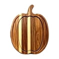 thumbnail image 1 of Huzdenx Pumpkin Shaped Wooden Cutting Board, Cute Solid Wood Kitchen Chopping Board for Fruit Bread Vegetable Prep, 1 of 5