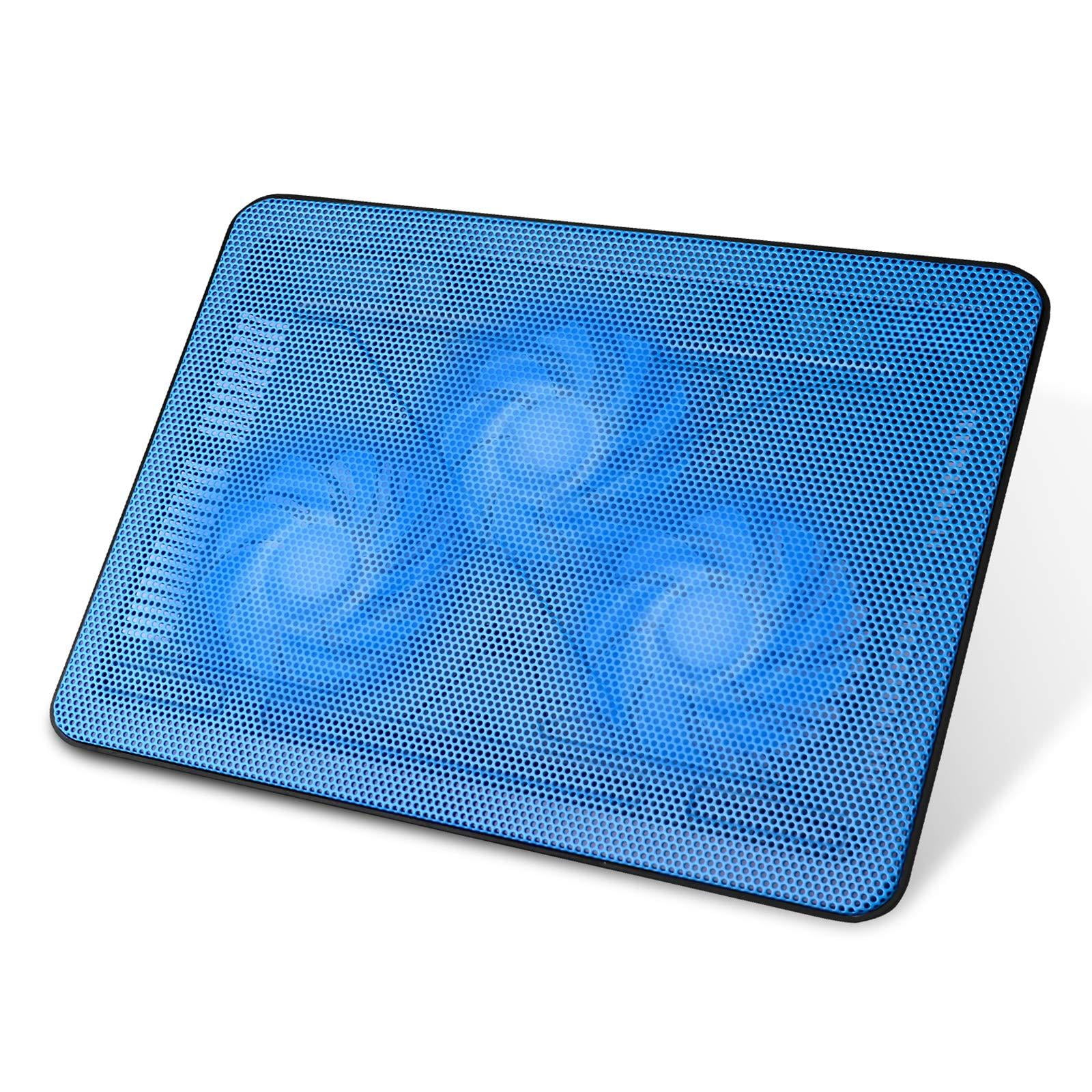 Hv-f2056 15.6-17 Inch Laptop Cooler Pad - Slim Portable Usb (3 Fans) (blue)