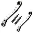 thumbnail image 1 of Hvac Service Wrench Tool, Air Conditioner Valve Ratchet Wrench Set, 1 of 7