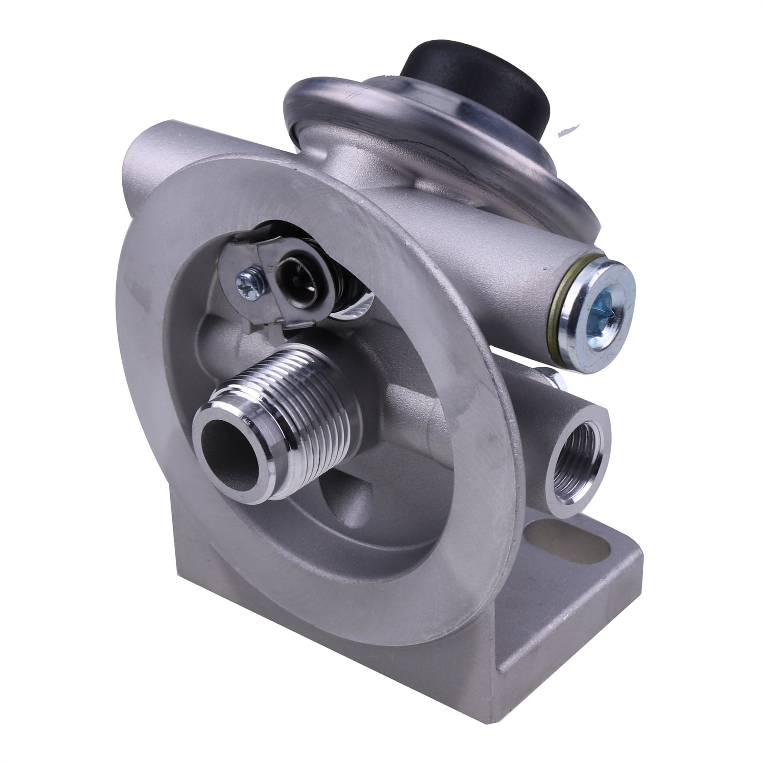 Hvacstar Hand Priming Pump Diesel Fuel Filter Mounting Base M16X1.5MM 1