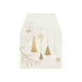 thumbnail image 1 of Hvmvliv 12x71 Inch Christmas Linen Table Banner with Festive Holiday Patterns for Dining Table Home Party Table Runners Decoration Multicolor, 1 of 6