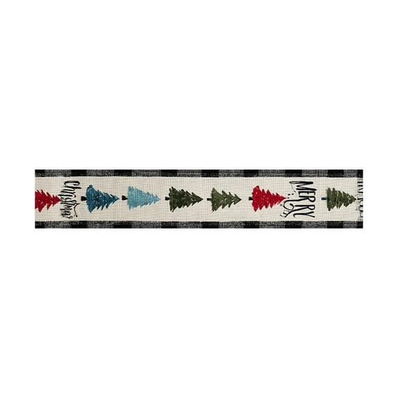 Hvmvliv 12x71 Inch Christmas Snowflake Table Runners with Waterproof Coating for Coffee Table Long Table Holiday Decoration Supplies Multicolor