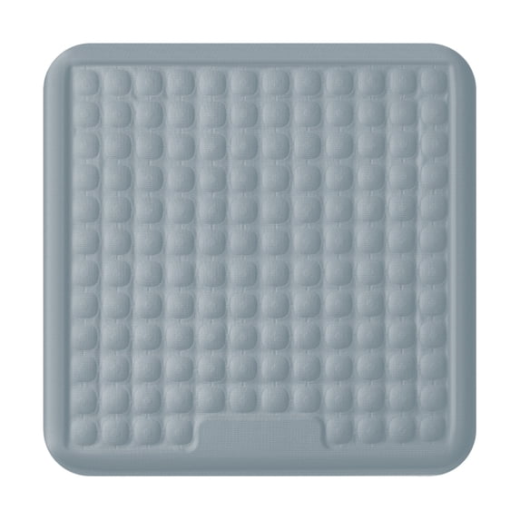 Hvmvliv 15X15in Car Seat Cushion,Ventilation Summer Cool Cushion,Fast Heat Dissipation,Pore-Friendly Material,Supports Hips Evenly,Suspended Breathable Design,Sedentary Not Deformed Gray